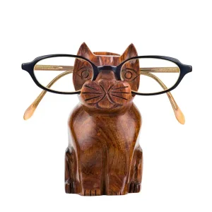 Hand Carved Eyeglass Holder