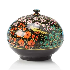 Lidded Jewelry Box- Midnight Garden